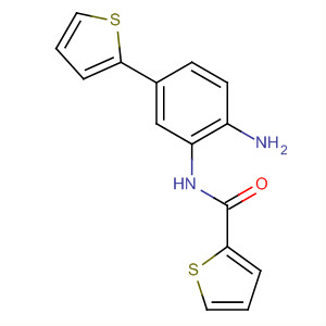 849233-34-7  2-Thiophenecarboxamide, N-[2-amino-5-(2-thienyl)phenyl]-