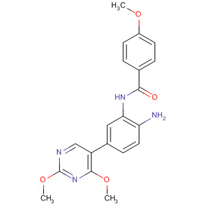 849233-78-9  Benzamide,N-[2-amino-5-(2,4-dimethoxy-5-pyrimidinyl)phenyl]-4-methoxy-