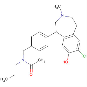 849505-56-2  Acetamide,N-[[4-(7-chloro-2,3,4,5-tetrahydro-8-hydroxy-3-methyl-1H-3-benzazepin-1-yl)phenyl]methyl]-N-propyl-