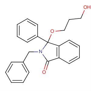 849723-25-7  1H-Isoindol-1-one,2,3-dihydro-3-(3-hydroxypropoxy)-3-phenyl-2-(phenylmethyl)-