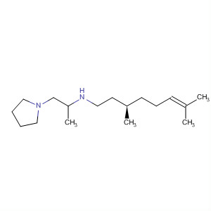 849908-55-0  2-Pyrrolidineethanamine, N-[(3R)-3,7-dimethyl-6-octenyl]-1-methyl-
