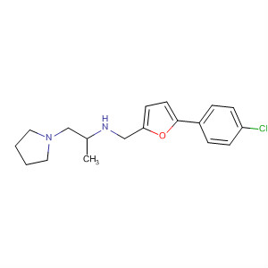 849908-71-0  2-Pyrrolidineethanamine,N-[[5-(4-chlorophenyl)-2-furanyl]methyl]-1-methyl-