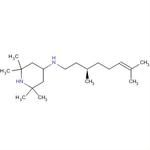 849909-35-9  4-Piperidinamine, N-[(3R)-3,7-dimethyl-6-octenyl]-2,2,6,6-tetramethyl-