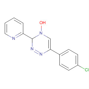 850089-90-6  1,2,4-Triazine, 6-(4-chlorophenyl)-3,4-dihydro-4-hydroxy-3-(2-pyridinyl)-