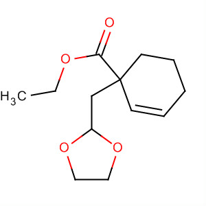 850093-28-6  2-Cyclohexene-1-carboxylic acid, 1-(1,3-dioxolan-2-ylmethyl)-, ethylester