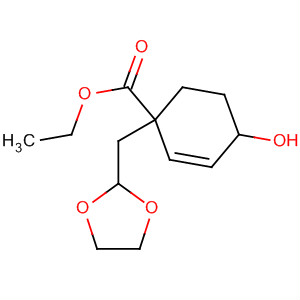 850093-41-3  2-Cyclohexene-1-carboxylic acid,1-(1,3-dioxolan-2-ylmethyl)-4-hydroxy-, ethyl ester