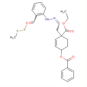 850093-82-2  2-Cyclohexene-1-carboxylic acid,4-(benzoyloxy)-1-[2-[[(methylthio)thioxomethyl]phenylhydrazono]ethyl]-,ethyl ester