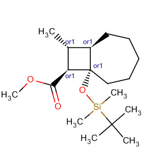 850132-90-0  Bicyclo[5.2.0]nonane-8-carboxylic acid,7-[[(1,1-dimethylethyl)dimethylsilyl]oxy]-9-methyl-, methyl ester,(1R,7S,8S,9R)-rel-