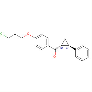 850303-39-8  Methanone, [4-(3-chloropropoxy)phenyl][(1R,2R)-2-phenylcyclopropyl]-,rel-