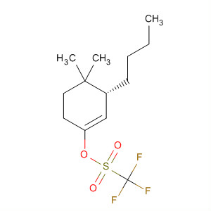 850307-28-7  Methanesulfonic acid, trifluoro-,(3R)-3-butyl-4,4-dimethyl-1-cyclohexen-1-yl ester
