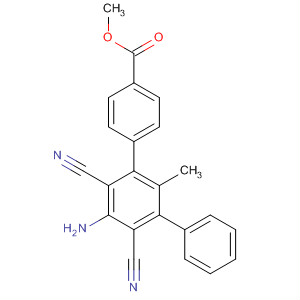 850448-96-3  [1,1':3',1''-Terphenyl]-4-carboxylic acid,5'-amino-4',6'-dicyano-2'-methyl-, methyl ester