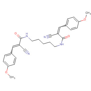 850662-56-5  2-Propenamide, N,N'-1,5-pentanediylbis[2-cyano-3-(4-methoxyphenyl)-