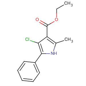 83798-51-0  1H-Pyrrole-3-carboxylic acid, 4-chloro-2-methyl-5-phenyl-, ethyl ester