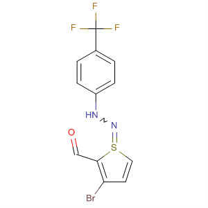 838820-77-2  2-Thiophenecarboxaldehyde, 3-bromo-,[4-(trifluoromethyl)phenyl]hydrazone