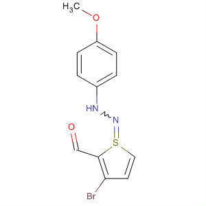 838820-79-4  2-Thiophenecarboxaldehyde, 3-bromo-, (4-methoxyphenyl)hydrazone