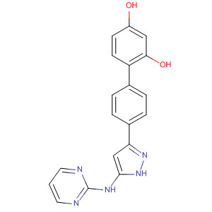 838823-42-0  [1,1'-Biphenyl]-2,4-diol, 4'-[5-(2-pyrimidinylamino)-1H-pyrazol-3-yl]-