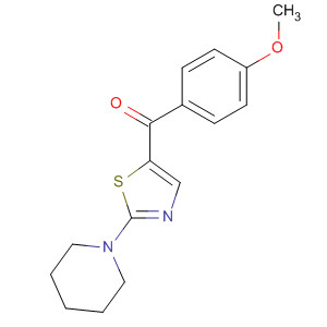 838841-15-9  Methanone, (4-methoxyphenyl)[2-(1-piperidinyl)-5-thiazolyl]-