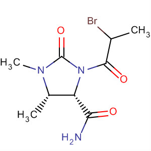 838846-93-8  4-Imidazolidinecarboxamide,3-(2-bromo-1-oxopropyl)-1,5-dimethyl-2-oxo-, (4S,5S)- 838846-93-8  4-Imidazolidinecarboxamide,3-(2-bromo-1-oxopropyl)-1,5-dimethyl-2-oxo-, (4S,5S)-