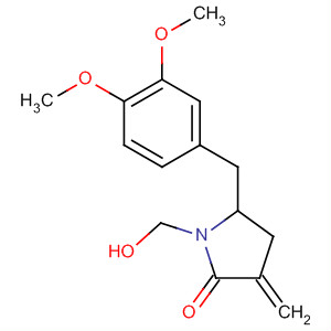 838851-38-0  2-Pyrrolidinone,5-[(3,4-dimethoxyphenyl)methyl]-1-(hydroxymethyl)-3-methylene-