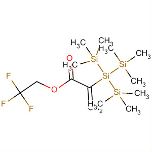 838852-57-6  2-Propenoic acid, 2-[2,2,2-trimethyl-1,1-bis(trimethylsilyl)disilanyl]-,2,2,2-trifluoroethyl ester