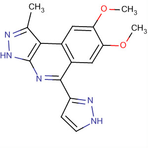 838858-28-9  3H-Pyrazolo[3,4-c]isoquinoline,7,8-dimethoxy-1-methyl-5-(1H-pyrazol-3-yl)-