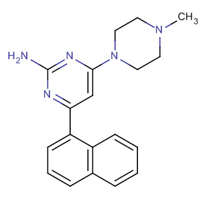 838872-13-2  2-Pyrimidinamine, 4-(4-methyl-1-piperazinyl)-6-(1-naphthalenyl)-