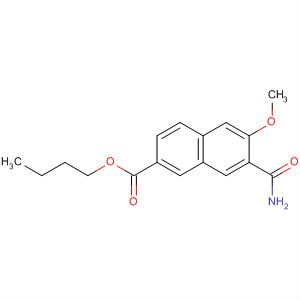838872-96-1  2-Naphthalenecarboxylic acid, 7-(aminocarbonyl)-6-methoxy-, butylester