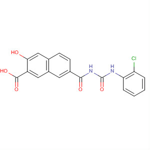 838873-37-3  2-Naphthalenecarboxylic acid,7-[[[[(2-chlorophenyl)amino]carbonyl]amino]carbonyl]-3-hydroxy-