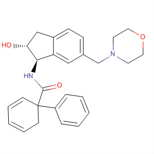 838891-65-9  [1,1'-Biphenyl]-4-carboxamide,N-[(1R,2R)-2,3-dihydro-2-hydroxy-6-(4-morpholinylmethyl)-1H-inden-1-yl]-