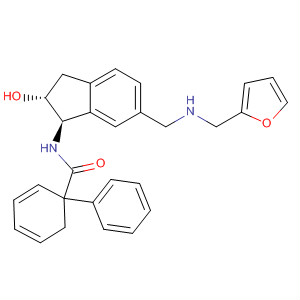 838891-69-3  [1,1'-Biphenyl]-4-carboxamide,N-[(1R,2R)-6-[[(2-furanylmethyl)amino]methyl]-2,3-dihydro-2-hydroxy-1H-inden-1-yl]-