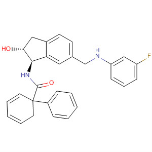 838892-32-3  [1,1'-Biphenyl]-4-carboxamide,N-[(1R,2R)-6-[[(3-fluorophenyl)amino]methyl]-2,3-dihydro-2-hydroxy-1H-inden-1-yl]-