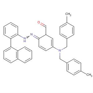 83890-57-7  Benzaldehyde, 4-[bis[(4-methylphenyl)methyl]amino]-,1-naphthalenylphenylhydrazone