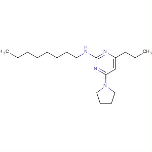 838903-01-8  2-Pyrimidinamine, N-octyl-4-propyl-6-(1-pyrrolidinyl)-