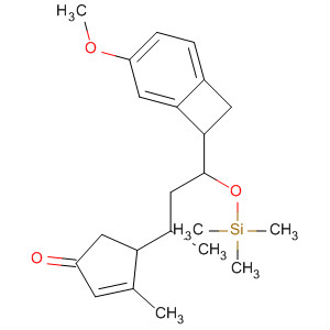 83914-22-1  2-Cyclopenten-1-one,4-[3-(4-methoxybicyclo[4.2.0]octa-1,3,5-trien-7-yl)-1-methyl-3-[(trimethylsilyl)oxy]propyl]-3-methyl-