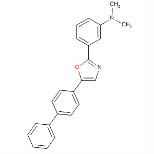 83959-78-8  Benzenamine, 3-(5-[1,1'-biphenyl]-4-yl-2-oxazolyl)-N,N-dimethyl-