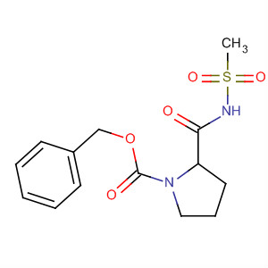 839711-67-0  1-Pyrrolidinecarboxylic acid, 2-[[(methylsulfonyl)amino]carbonyl]-,phenylmethyl ester, (2S)-