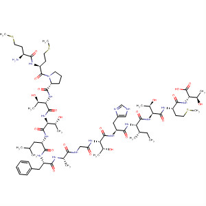 840465-76-1  L-Threonine,L-methionyl-L-methionyl-L-prolyl-L-threonyl-L-threonyl-L-leucyl-L-phenylalanyl-L-alanylglycyl-L-threonyl-L-histidyl-L-isoleucyl-L-threonyl-L-methionyl-
