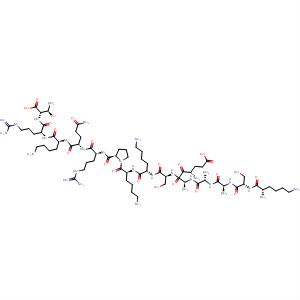 840468-49-7  L-Threonine,L-lysyl-L-seryl-L-alanyl-L-alanyl-L-a-glutamyl-L-alanyl-L-seryl-L-lysyl-L-lysyl-L-prolyl-L-arginyl-L-glutaminyl-L-lysyl-L-arginyl-