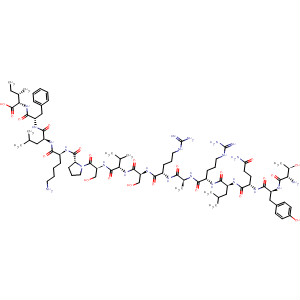 840470-57-7  L-Isoleucine,L-threonyl-L-tyrosyl-L-glutaminyl-L-leucyl-L-arginyl-L-alanyl-L-arginyl-L-seryl-L-valyl-L-seryl-L-prolyl-L-lysyl-L-leucyl-L-phenylalanyl-