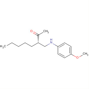 840475-13-0  2-Octanone, 3-[[(4-methoxyphenyl)amino]methyl]-, (3S)-