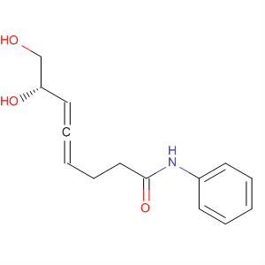 840530-38-3  4,5-Octadienamide, 7,8-dihydroxy-N-phenyl-, (4S,7S)-