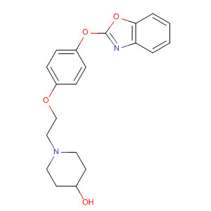 841200-50-8  4-Piperidinol, 1-[2-[4-(2-benzoxazolyloxy)phenoxy]ethyl]-