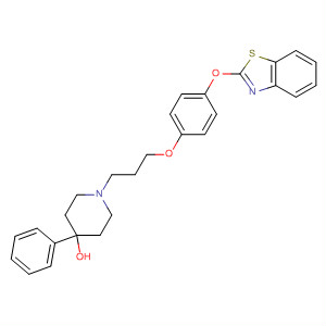 841201-51-2  4-Piperidinol, 1-[3-[4-(2-benzothiazolyloxy)phenoxy]propyl]-4-phenyl-