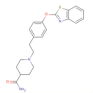 841201-68-1  4-Piperidinecarboxamide, 1-[2-[4-(2-benzothiazolyloxy)phenyl]ethyl]-