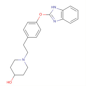 841201-91-0  4-Piperidinol, 1-[2-[4-(1H-benzimidazol-2-yloxy)phenyl]ethyl]-