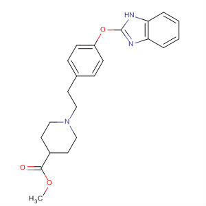 841201-92-1  4-Piperidinecarboxylic acid,1-[2-[4-(1H-benzimidazol-2-yloxy)phenyl]ethyl]-, methyl ester