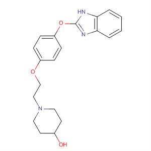 841201-99-8  4-Piperidinol, 1-[2-[4-(1H-benzimidazol-2-yloxy)phenoxy]ethyl]-