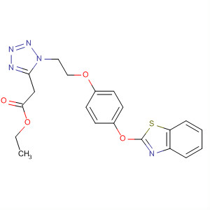 841202-58-2  1H-Tetrazole-5-acetic acid,1-[2-[4-(2-benzothiazolyloxy)phenoxy]ethyl]-, ethyl ester