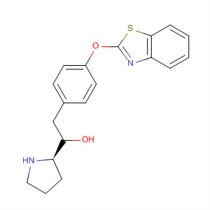 841202-98-0  2-Pyrrolidinemethanol, 1-[[4-(2-benzothiazolyloxy)phenyl]methyl]-, (2R)-