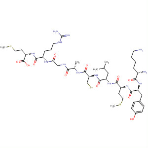 841251-91-0  L-Methionine,L-lysyl-L-tyrosyl-L-methionyl-L-leucyl-L-cysteinyl-L-alanylglycyl-L-arginyl-